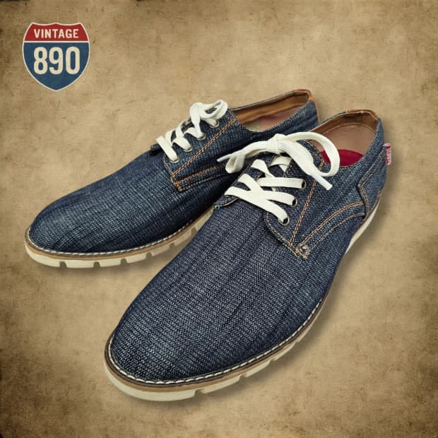 [270] BOBSON 밥슨 데님 옥스포드 로퍼