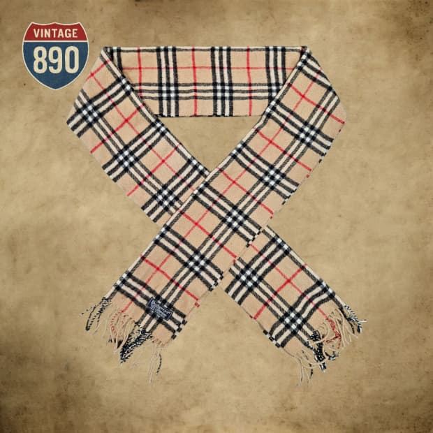 Burberry's 버버리 체크 울 머플러