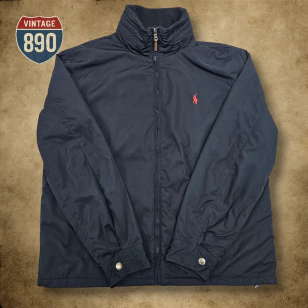 [L] POLO Ralph Lauren 폴로 네이비 스윙탑 자켓