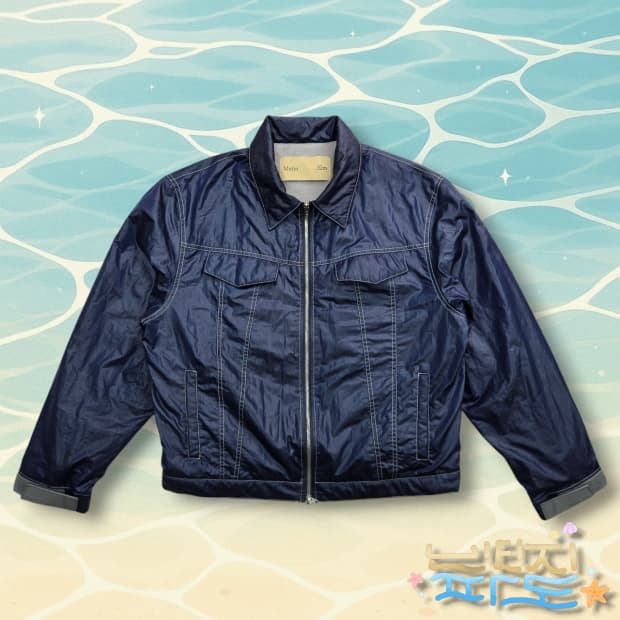 L Matin Kim 마땡킴 스티치 디테일드 트러커 자켓