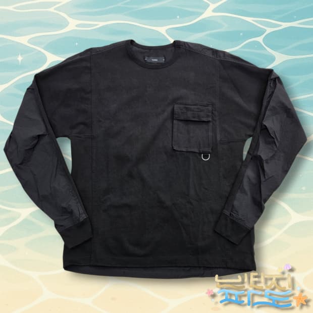 100 ilcorso 일꼬르소 나일론 포켓 티셔츠