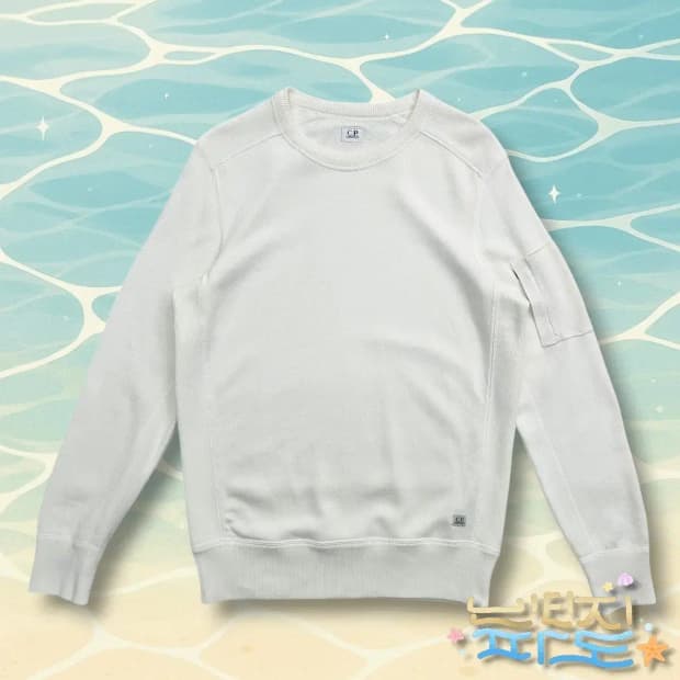 50 CP컴퍼니 20FW 코튼 크루넥 니트