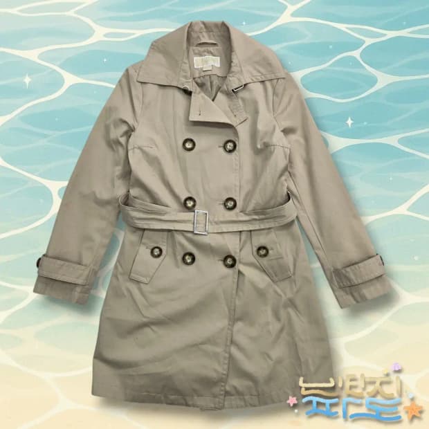 XS 66 마이클코어스 트렌치코트
