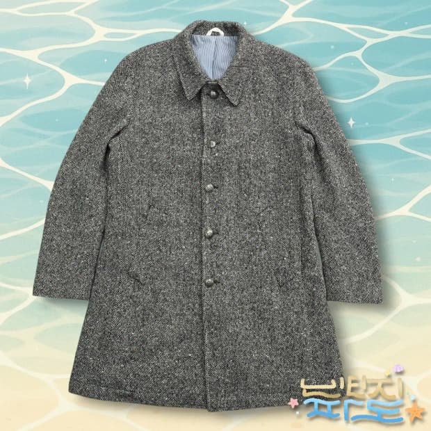 100 52 하이드로겐 라나울 트위드 코트