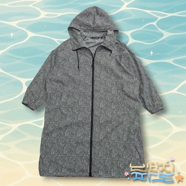 M 메리메꼬 유니클로 롱 바람막이 자켓