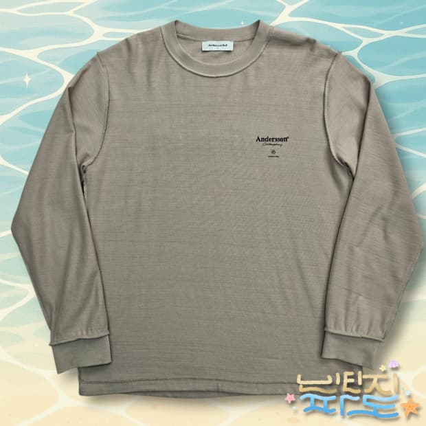 L 앤더슨벨 리버스 긴팔티셔츠
