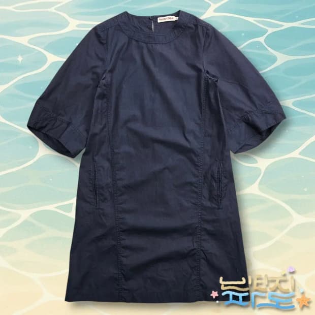 38 SEE BY CHLOE 씨 바이 끌로에 네이비 원피스