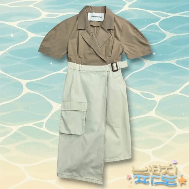 S 앤더슨벨 소피아 테일러드 드레스 원피스