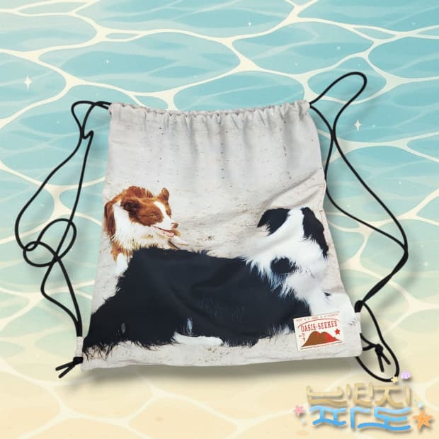 KIJUN 키준 드로우스트링 스포츠백 백팩