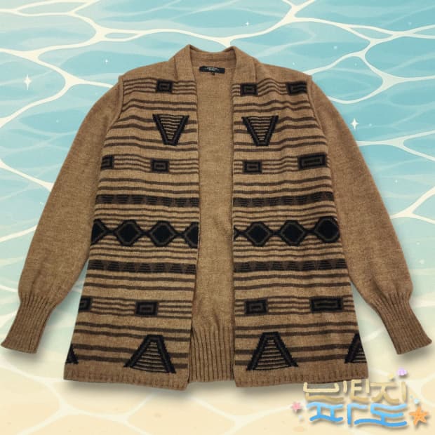 S MAXMARA 막스마라 위켄드 알파카 오픈 가디건