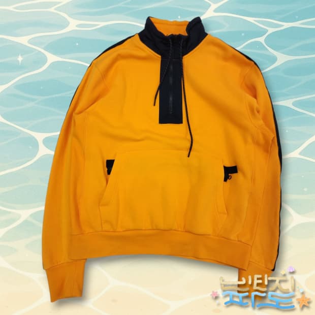 M 나이키 NBA 사이드라인 아노락 기모 맨투맨