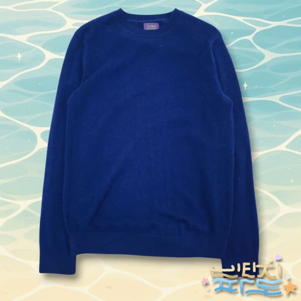 100 한섬 타임옴므 TIME 퓨어 캐시미어 니트