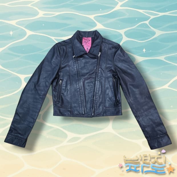 55 ROBO 로보 양가죽 라이더자켓