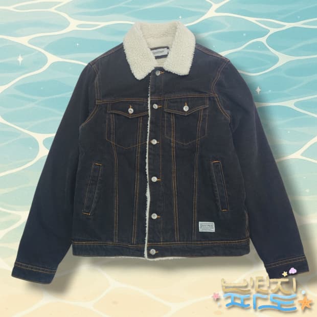 L 세인트페인 세르파 데님 청자켓