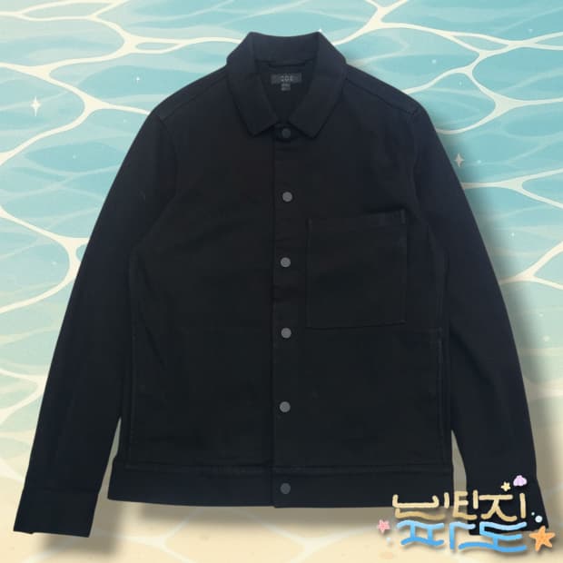 XS COS 코스 트윌자켓 블랙