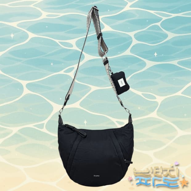 오야니 바나나 크로스바디 백 블랙