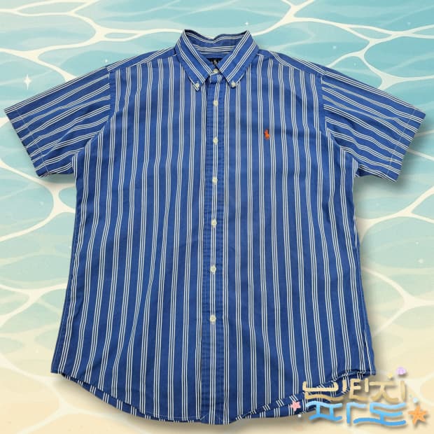 L,105 POLO 폴로랄프로렌 스트라이프 반팔셔츠