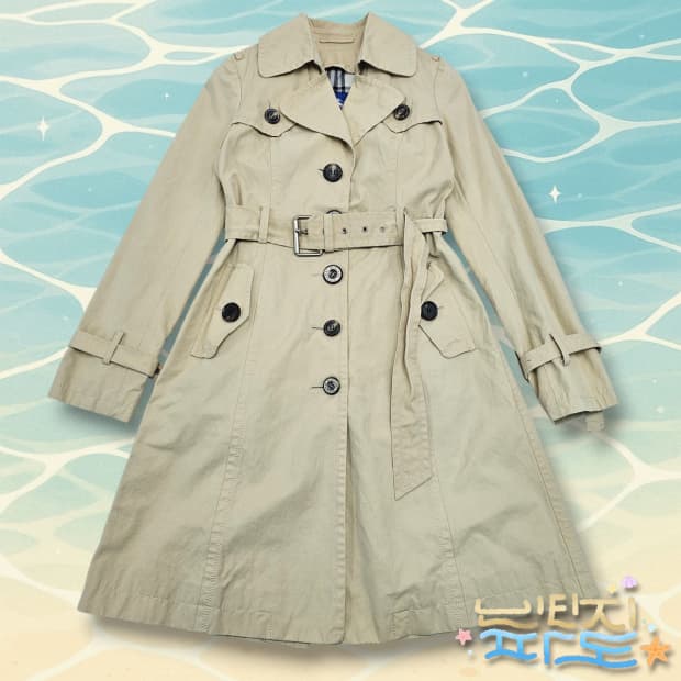 36 BURBERRY 버버리 런던 블루라벨 트렌치 코트