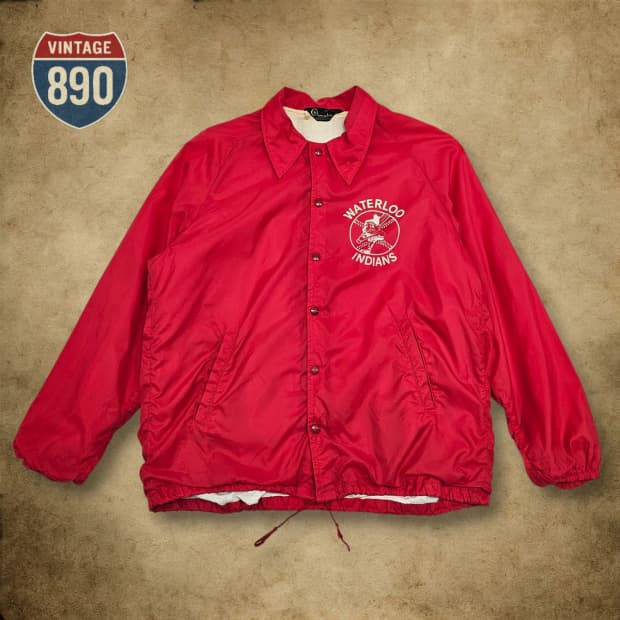 [110] USA 60s Champion 챔피온 인디언즈 코치자켓