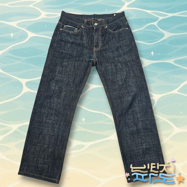 32 유니폼브릿지 셀비지 데님팬츠