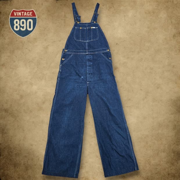 [32] 80S USA제 LEE 데님 오버롤 카펜터