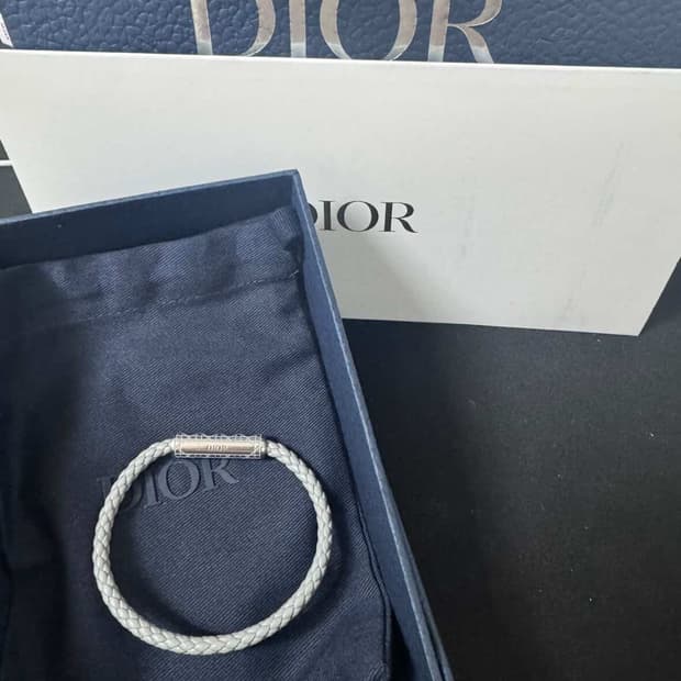 디올 남성 팔찌