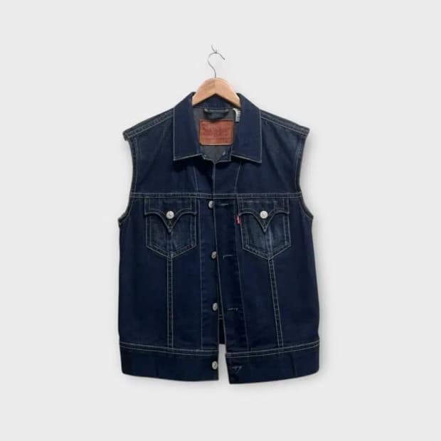 리바이스 타입원 데님 베스트 L