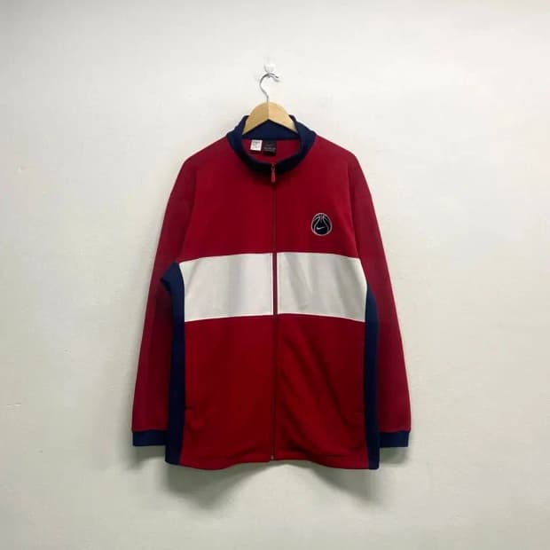 나이키 올드스쿨 농구져지 트랙탑 XL