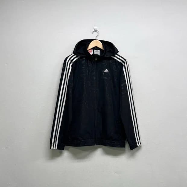 아디다스 윈드브레이커 후드 바람막이 M