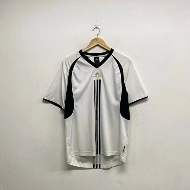 아디다스 브이넥 기능성 반팔 져지XL