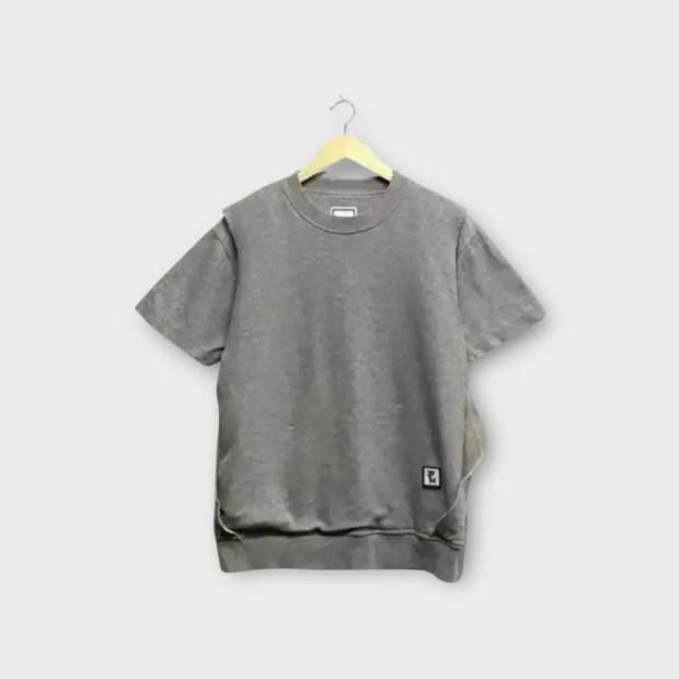 우영미 절개 반팔 맨투맨티 M-L