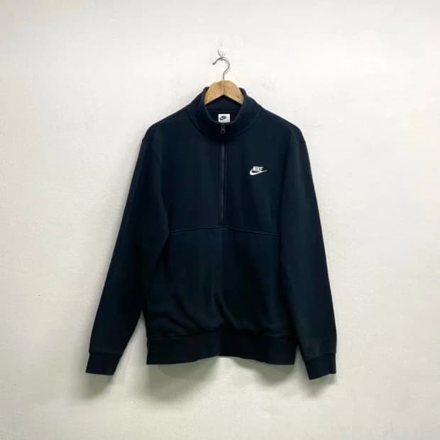 나이키 플리스 하프집 아노락  L