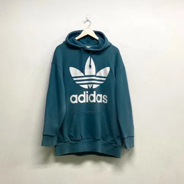 아이다스 빅로고 후드티 90