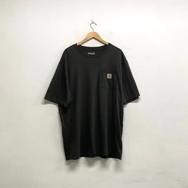 칼하트 시그니쳐 포켓 반팔티 L
