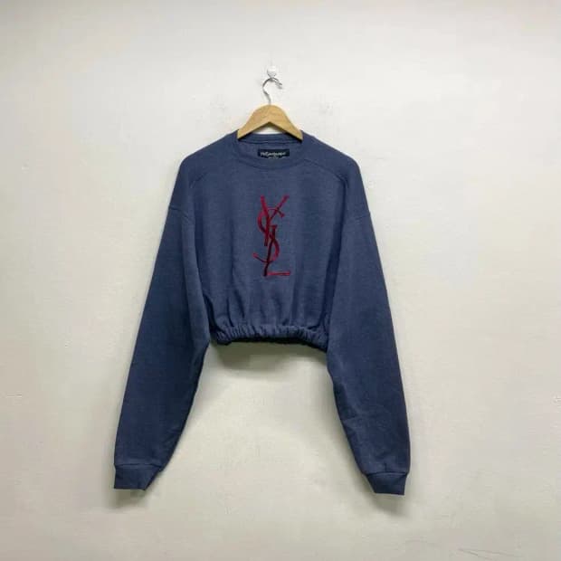 입생로랑 크롭 맨투맨 XL free