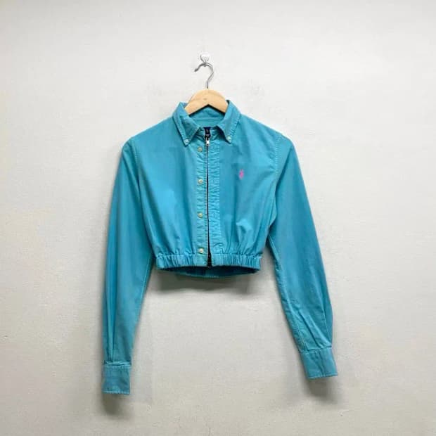 폴로랄프로렌 크롭 자켓 XS-S