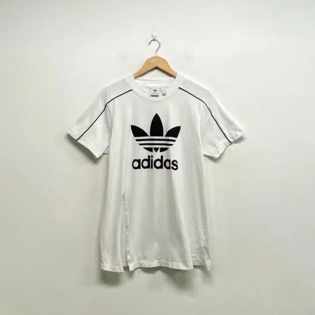 아디다스 파이어버드 옆트임 롱티셔츠 90