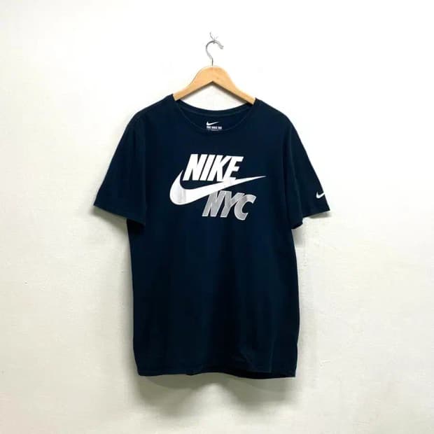 나이키 NIKE NYC 블랙 티셔츠 L