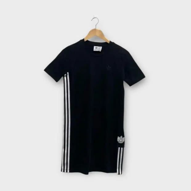 아디다스 3D 트레포일 반팔 원피스 XS
