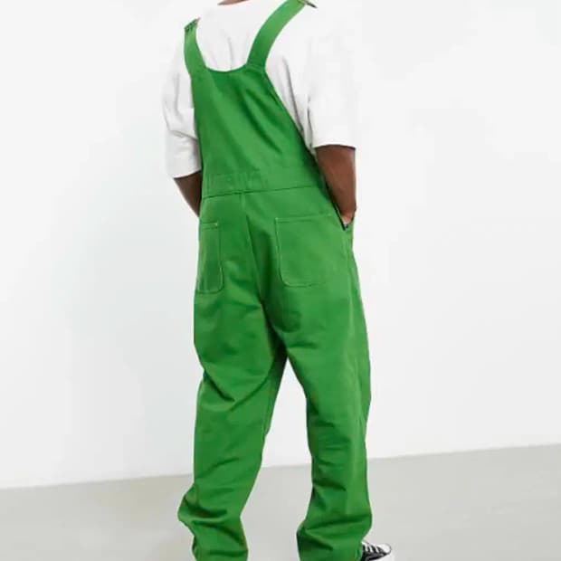 ASOS 아소스 점프수트 워크룩 데님 팬츠 free