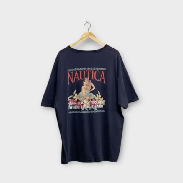 노티카 Hawaii Graphic 빈티지 티셔츠 free