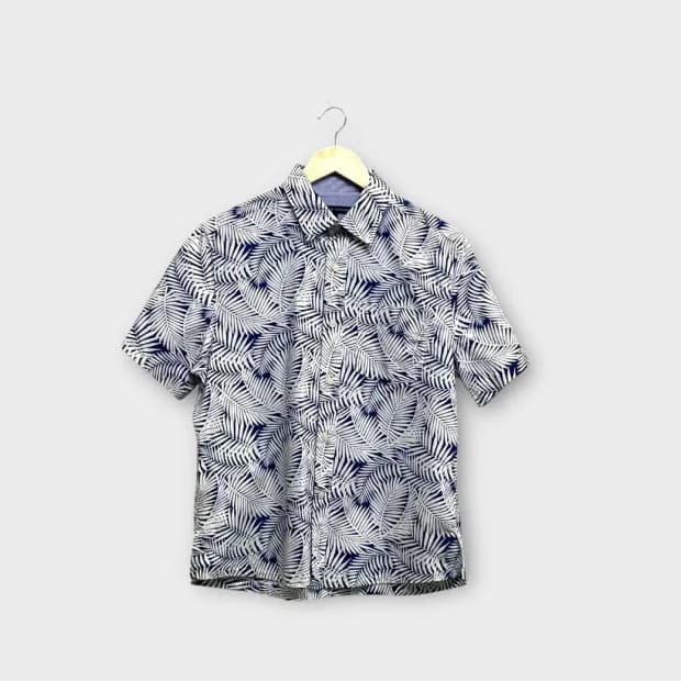 타미 야자수 하와이안 반팔셔츠 S