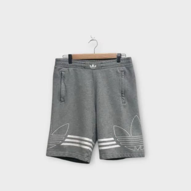 아디다스 파이어버드 그레이 반바지 S