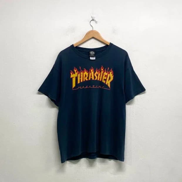 트레셔 시그니쳐 로고 반팔티 L