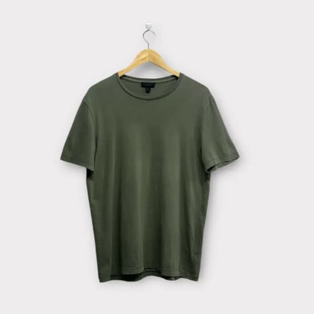 코스COS 카키 라운드 티셔츠 M