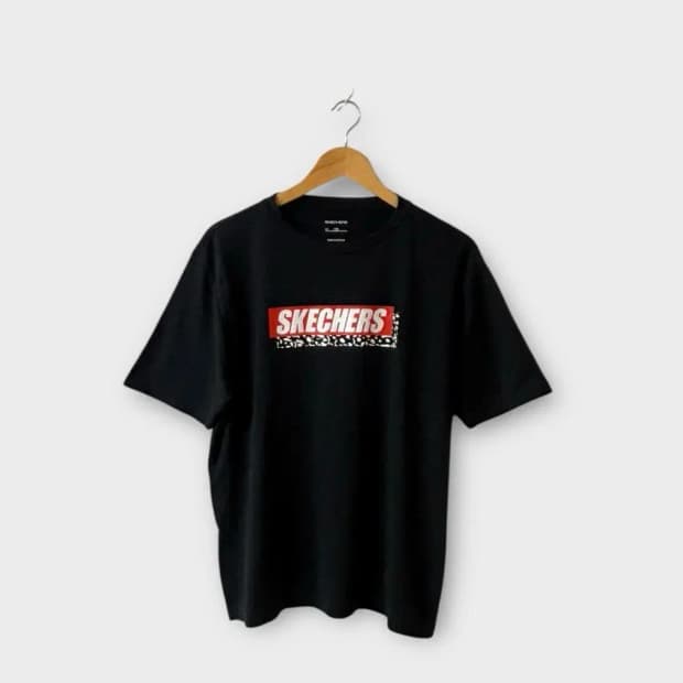 스케쳐스 로고 반팔티셔츠 L-XL