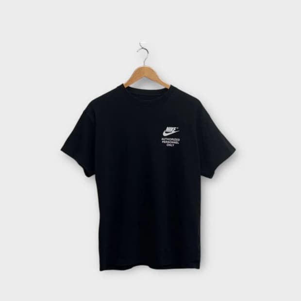나이키 NSW 오서라이즈 블랙 반팔티 M-L