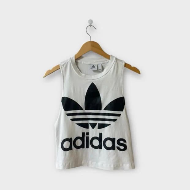 아디다스 트레포일 탱크 민소매 S