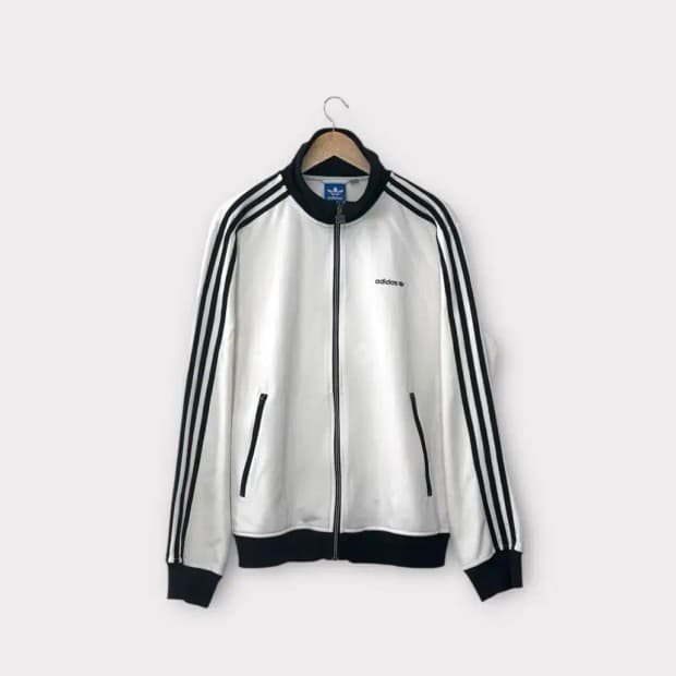 [대장급]아디다스 베켄바우어 흰검 화이트 트랙탑 져지 XL-2XL
