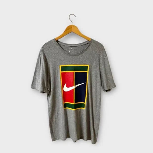 나이키 NIKE 테니스코트 빅로고 티셔츠 XL